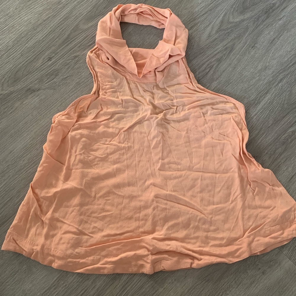 Free People City Lights Open Back Tank